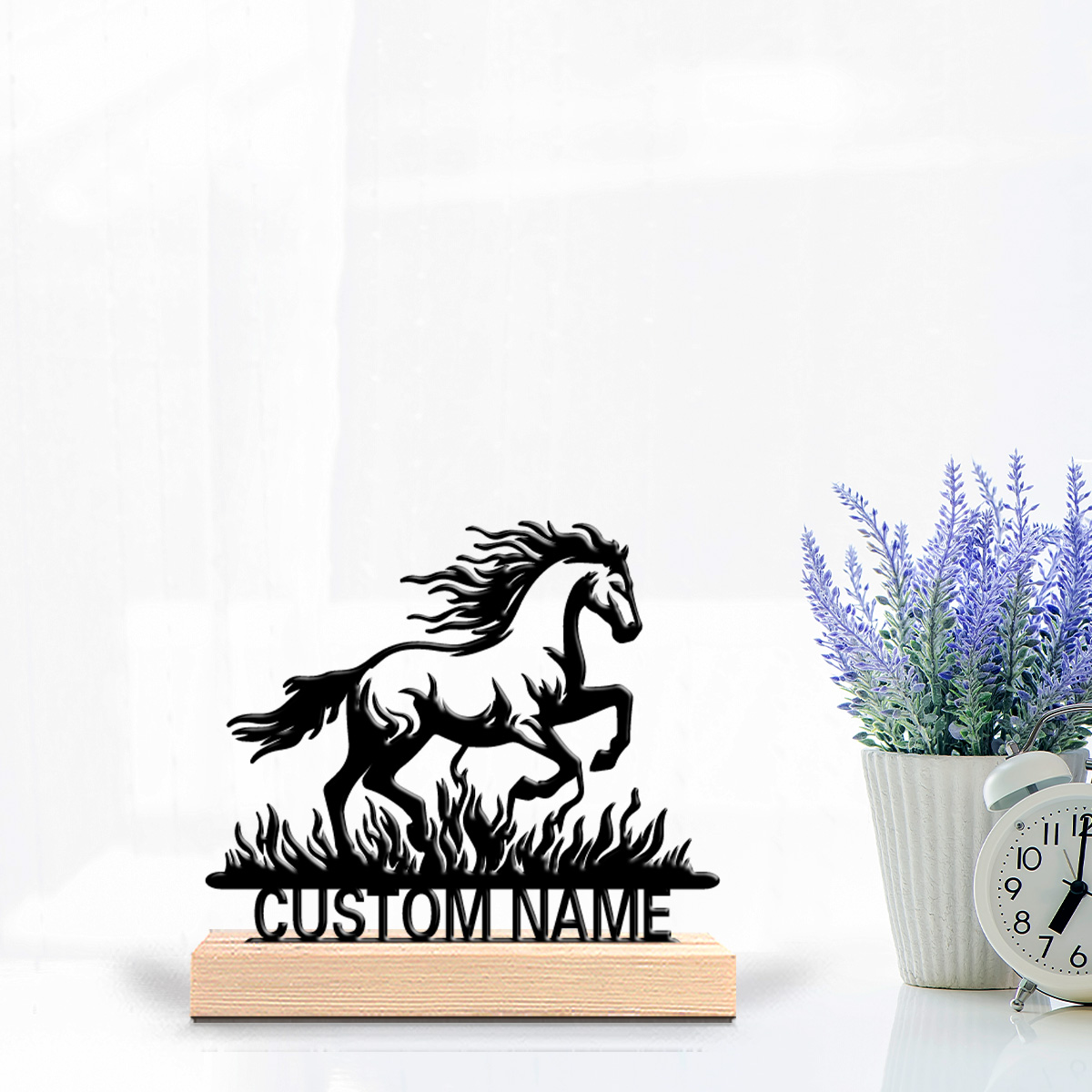 Art Craft Horse - 1 szt. Prosta figurka konia z