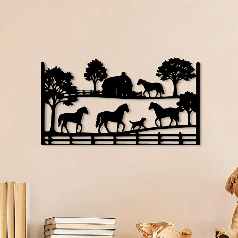 CIFBUY Metalowa Dekoracja Ście – Art Craft Horse recenzja i cena