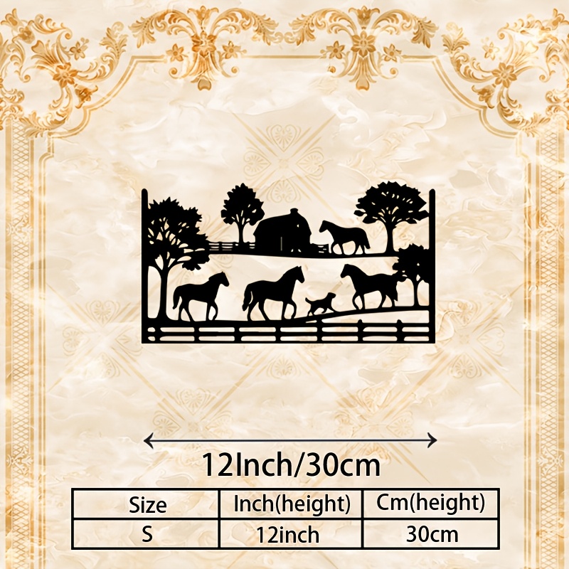 CIFBUY Metalowa Dekoracja Ście – Art Craft Horse recenzja i cena