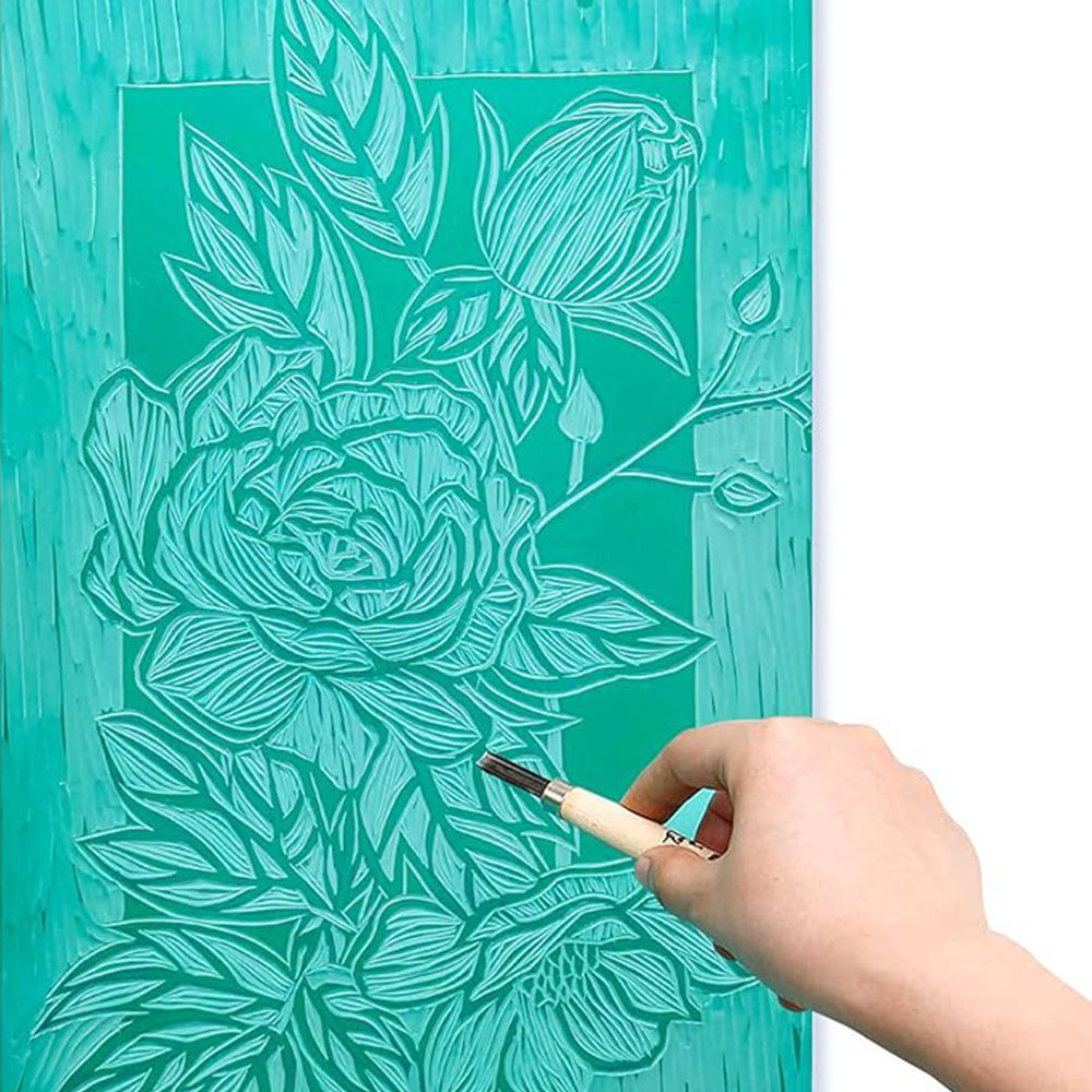 Miękki blok gumowy do rzeźbien – Lino Printing Block recenzja i cena