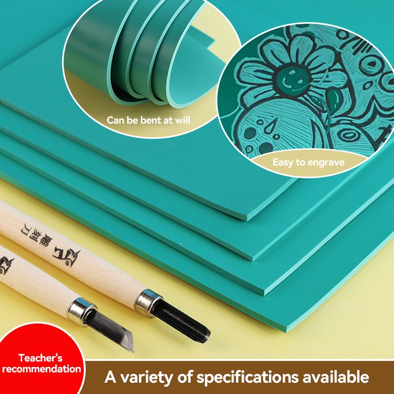 Blok do rzeźbienia z gumy 3mm/ – Lino Printing Block recenzja i cena
