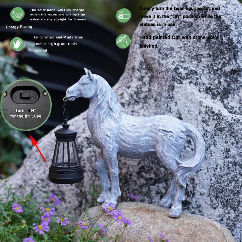 Figurka konia z żywicy, lampka – Art Craft Horse recenzja i cena