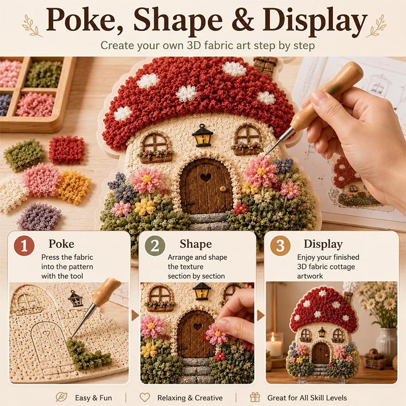 Zestaw DIY do tworzenia trójwy – Art Craft Decoration recenzja i cena