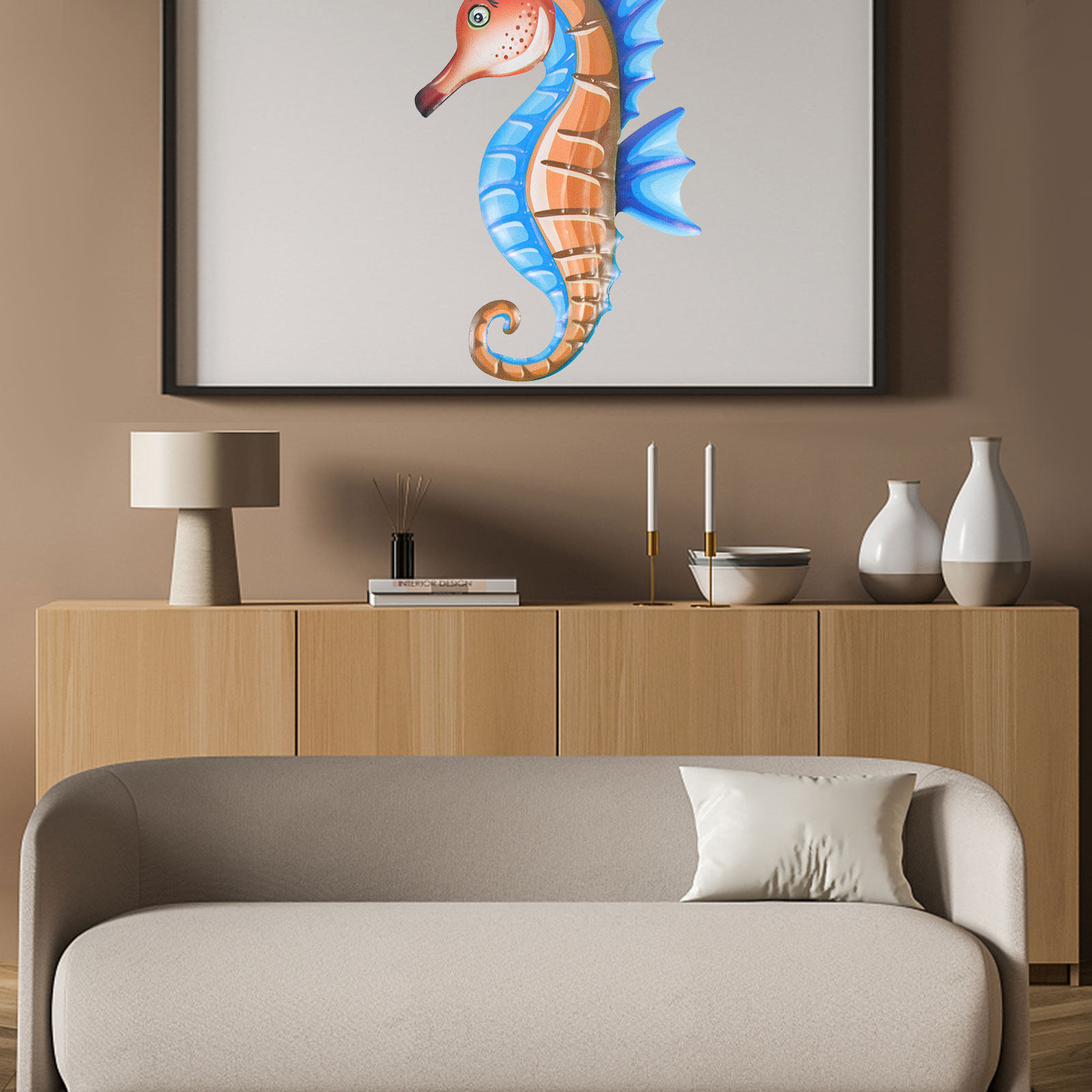 Metalowa dekoracja ścienna w k – Art Craft Horse recenzja i cena