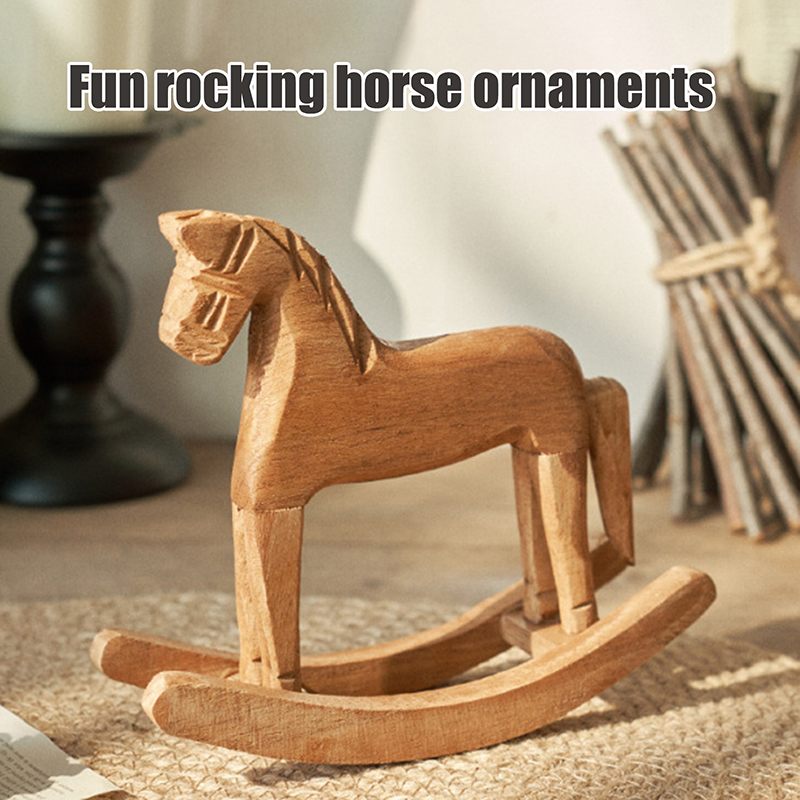 Drewniane rękodzieło Koń na bi – Art Craft Horse recenzja i cena