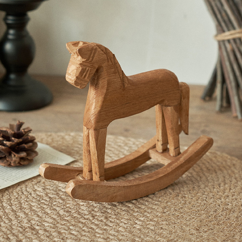 Drewniane rękodzieło Koń na bi – Art Craft Horse recenzja i cena