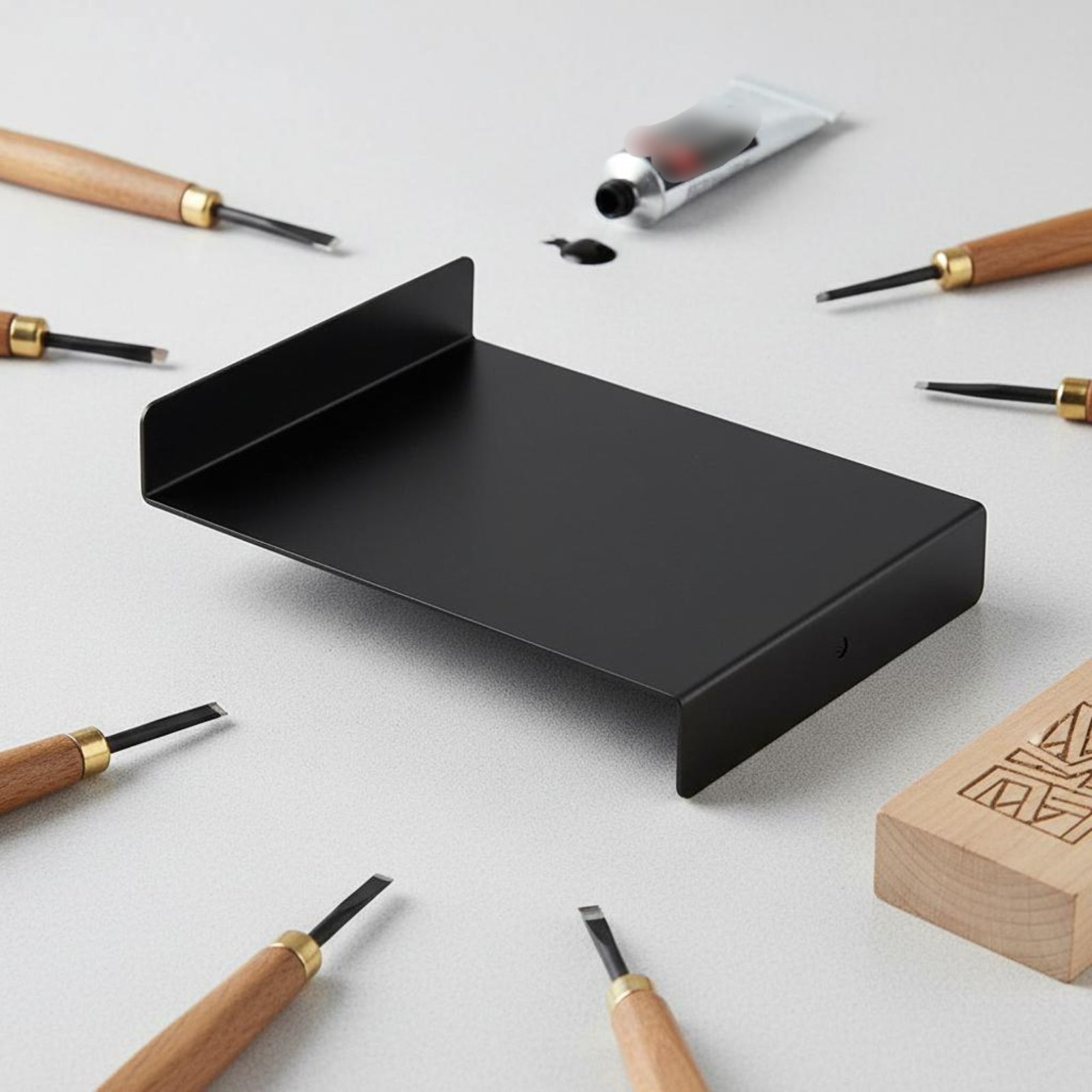 Metalowa płytka do linorytu, p – Lino Printing Block recenzja i cena