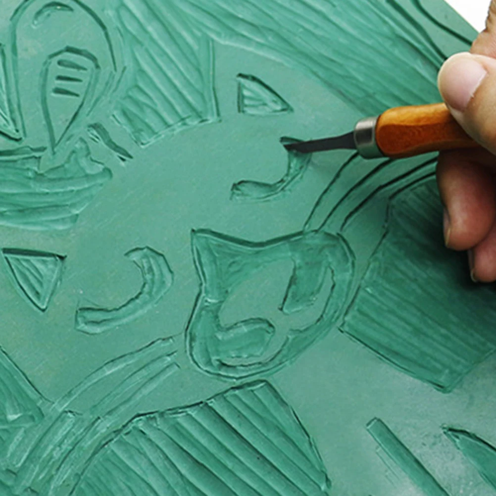 Zestaw do rzeźbienia w gumie,  – Lino Printing Block recenzja i cena