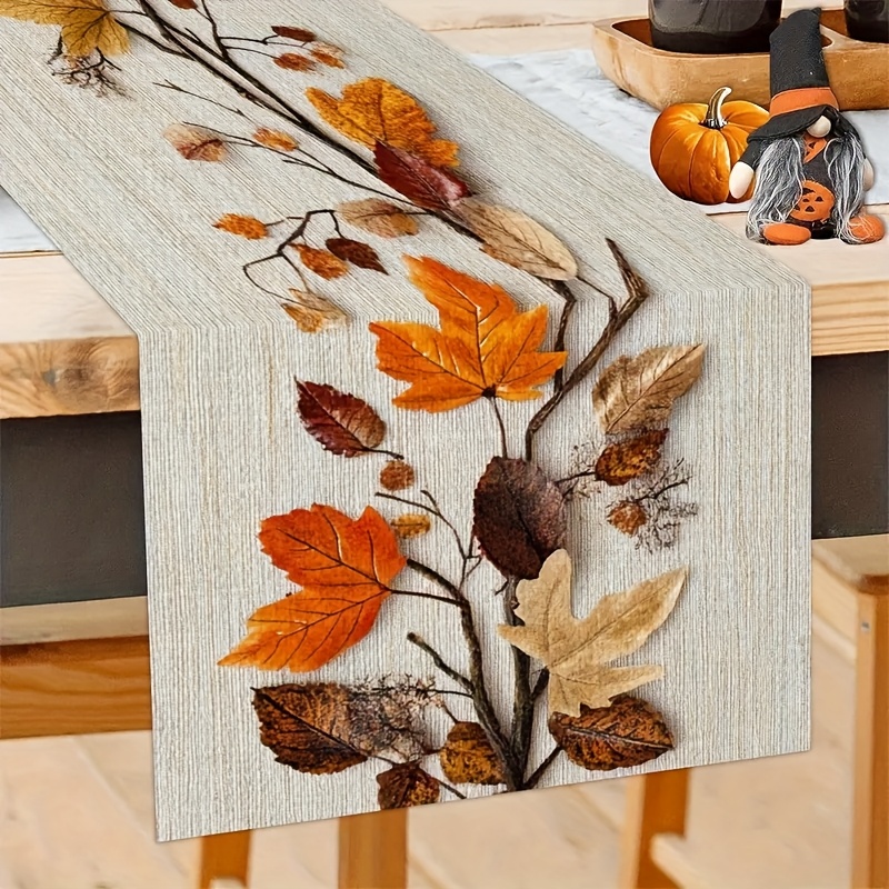 1 Jesienny bieżnik na stół z m – Art Craft Using Leaves recenzja i cena