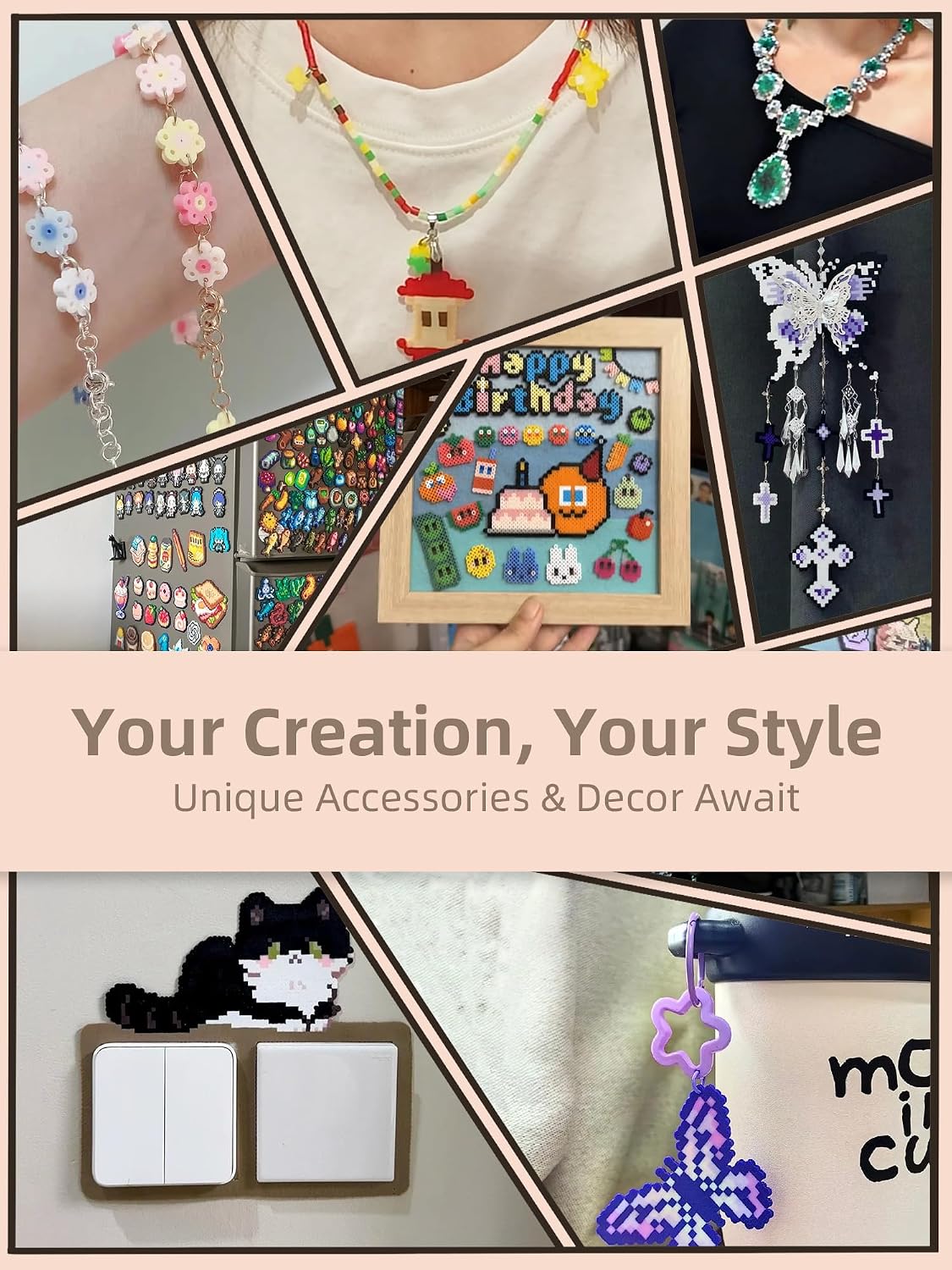 Zestaw koralików do naprasowyw – Art Craft Decoration recenzja i cena